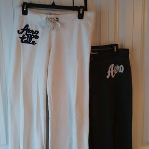 Bundle 2 Aeropostale bootcut/flare leg sweatpants